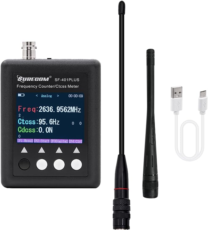 «Explora el Gam3Gear Surecom SF401 Plus: El Contador de Frecuencia Portátil Perfecto para Ti»