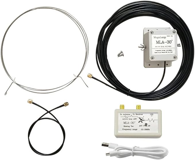Descubre la Potencia de la Antena MLA-30+ Plus Loop para Ondas de Radio de Alta Calidad