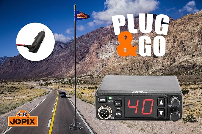 Descubre el Jopix CB AP-7: Tu Compañero Esencial para Comunicaciones en Carretera