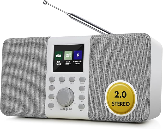 «Explora el MD5 Dab Stereo con Altavoz Bluetooth: Sonido Digital Superior y Conectividad Avanzada»
